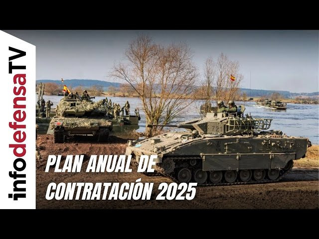 Plan anual de contratación 2025: Los contratos que el Ministerio de Defensa tiene previstos licitar