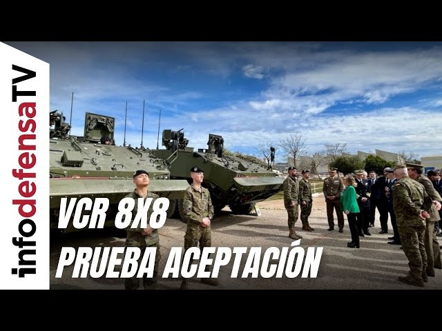 Los primeros diez VCR 8x8 Dragón superan las pruebas de aceptación antes de su entrega