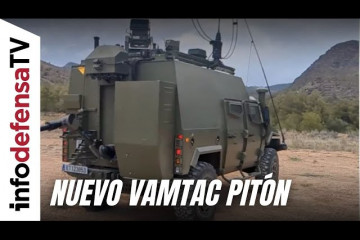 El Ejército de Tierra recibe el Vamtac Pitón para la defensa de amenazas NBQ