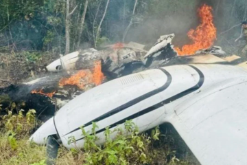 Drug plane shotdown by brasil1