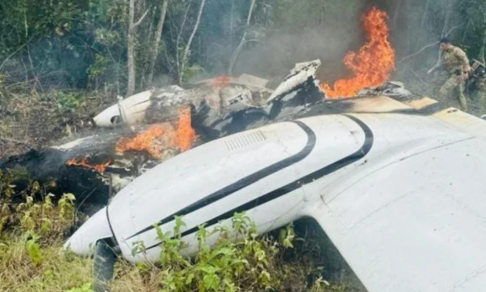 Drug plane shotdown by brasil1