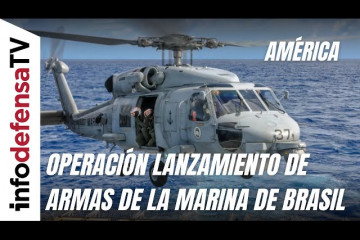 La Marina de Brasil realiza la primera Operación Lanzamiento de Armas de 2025