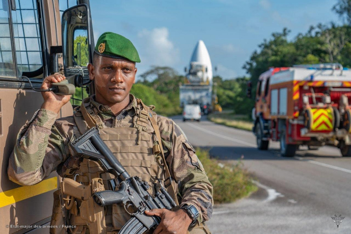 Franccia CentroEspacial GuayanaFrancesa Etat Mayore des Armee