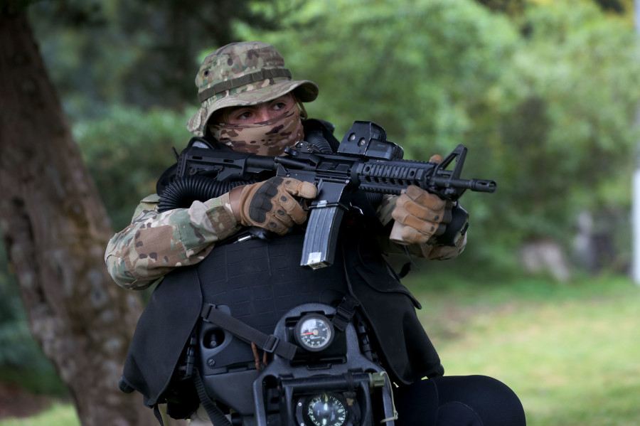 Los alumnos de los cursos de Buzo Táctico y Comando IM se integrarán una vez egresados a las unidades del Comando de Fuerzas Especiales de la Armada de Chile Firma Ministerio de Defensa Nacional de