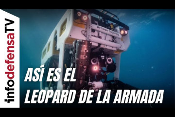 La Armada incorpora el robot subacuático Leopard a bordo del buque Neptuno