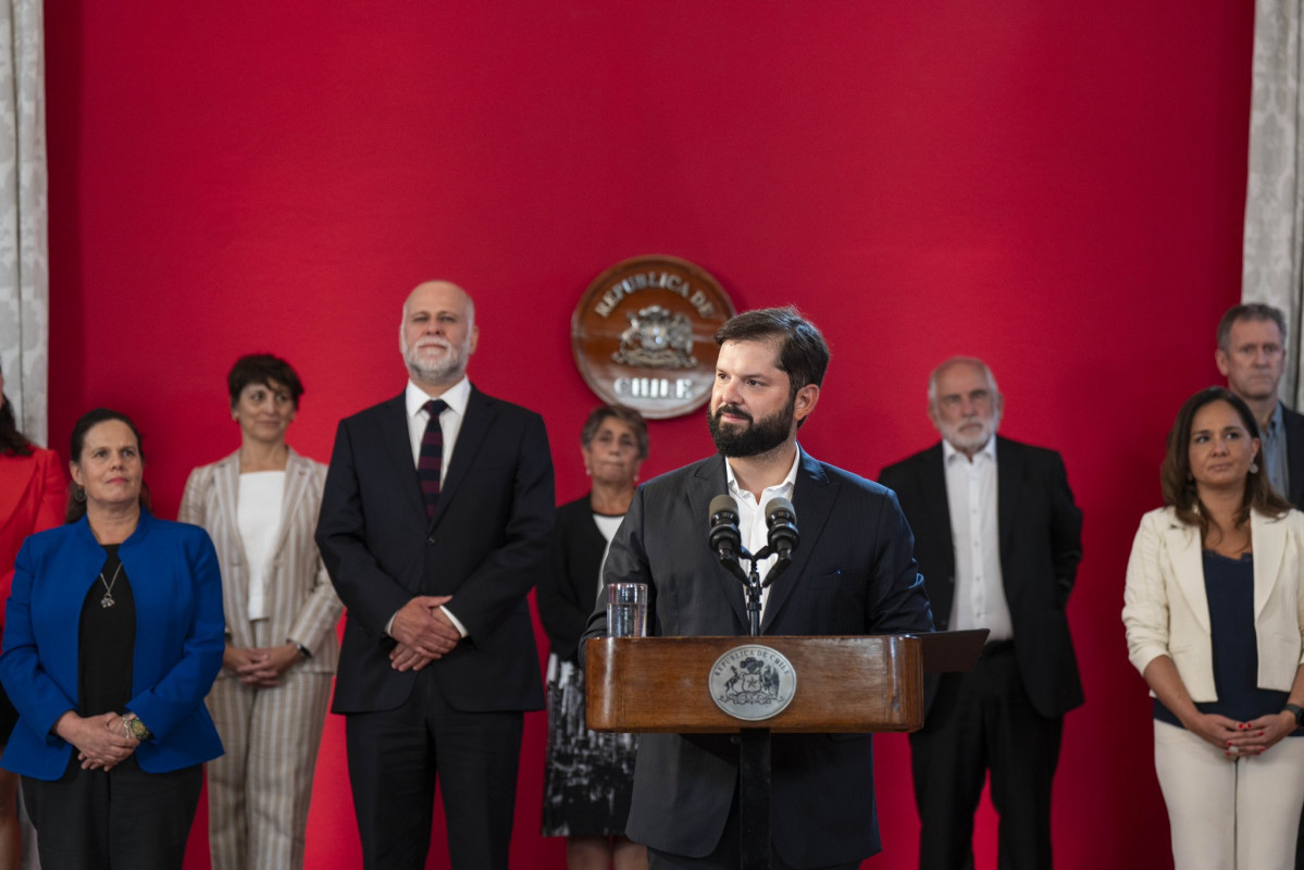 Presidente Gabriel Boric Firma Prensa Presidencia de Chile 002