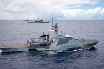 RUnido Armada HMS Medway USNavalForcesSouthCom US 4th Fleet