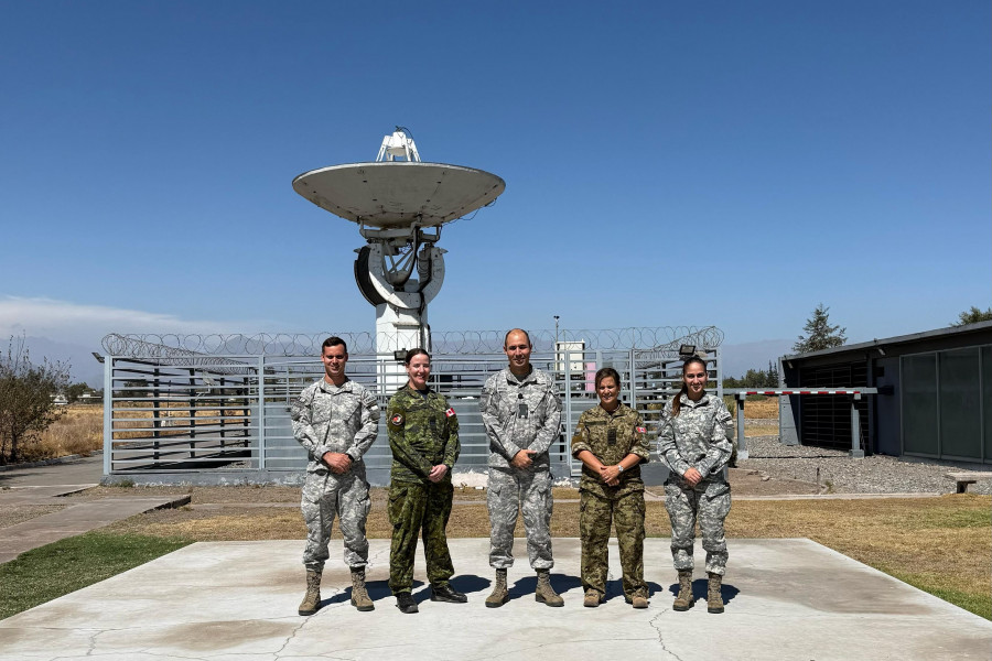 Visita el Grupo de Operaciones Especiales Firma FACh