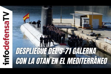 El S-71 Galerna inicia un nuevo despliegue con la OTAN en aguas del Mediterráneo occidental