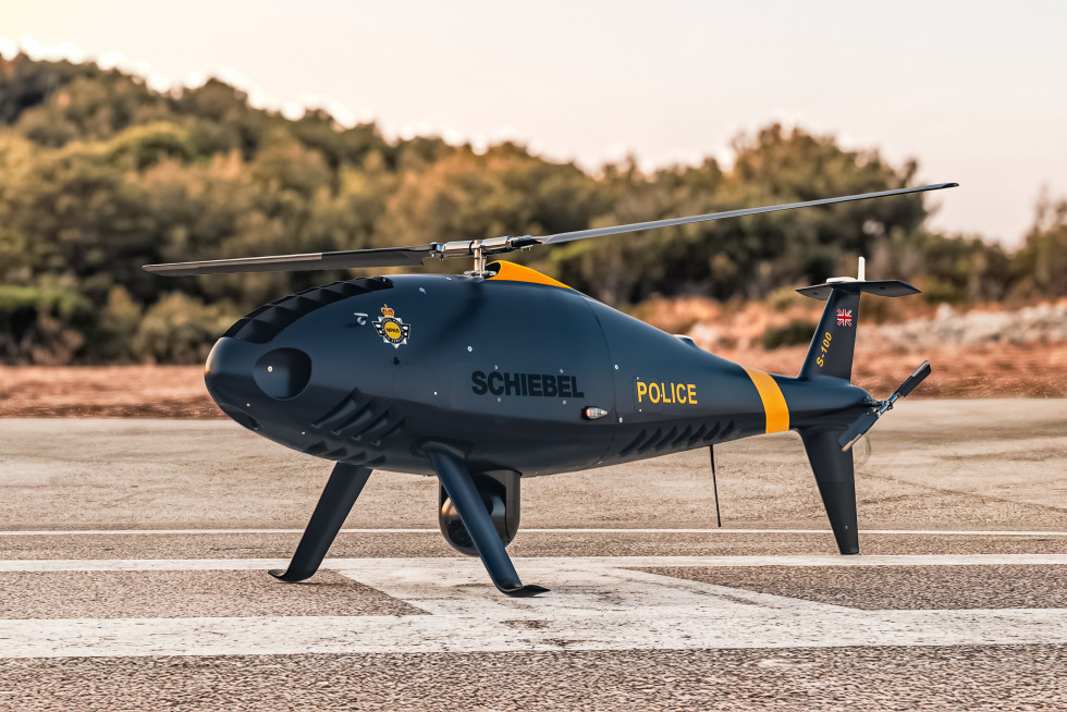 La Policía Aérea de Reino Unido y la EDA apuestan por el Camcopter S-100 de Schiebel