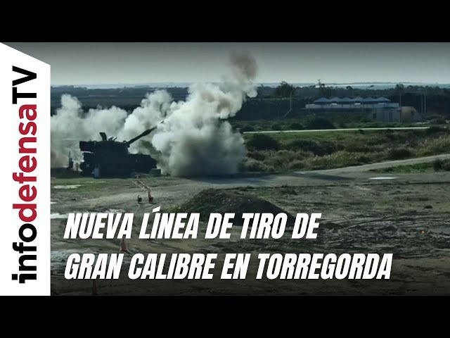 Defensa construirá una nueva línea de tiro de gran calibre en el centro de ensayos de Torregorda