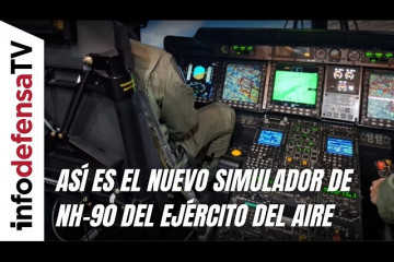 Así es el nuevo simulador de NH90 que Indra ha entregado a Ejército del Aire y del Espacio