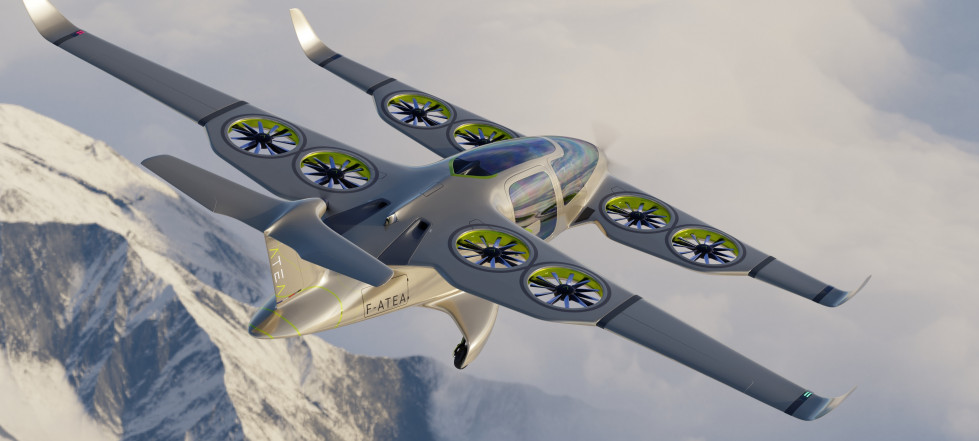 Ascendance elige los propulsores eléctricos Engineus de Safran para impulsar su dron híbrido con capacidades VTOL ATEA