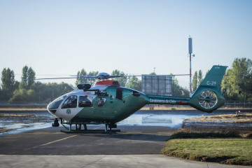 Entrega de helicóptero bimotor Airbus H135 a la Sección Aérea de Carabineros Maule Firma Ministerio del Interior y Seguridad Pública de Chile