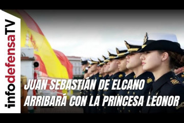 El Juan Sebastián de Elcano arribará este jueves en Chile con la princesa Leonor de España