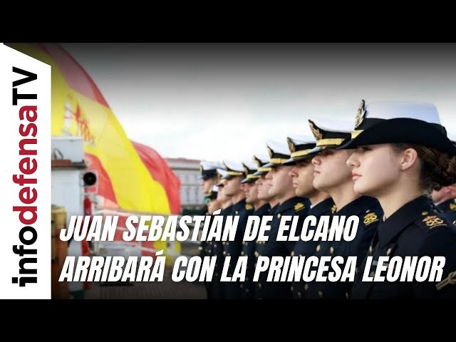 El Juan Sebastián de Elcano arribará este jueves en Chile con la princesa Leonor de España