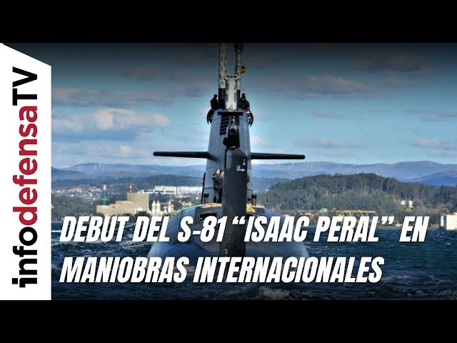 Así será el debut internacional del submarino español S-81en el ejercicio Dynamic Mariner/Flotex-25