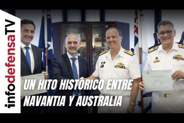 Navantia firma con Australia un contrato que supone un hito histórico