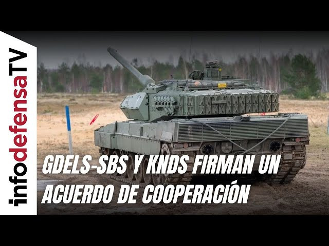 GDELS-SBS y KNDS se unen para modernizar los carros Leopardo 2E