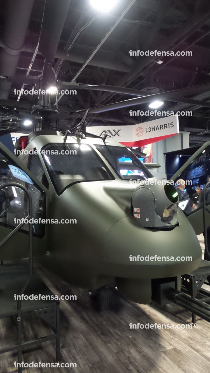 helicoptero de AVX Aircraft y  L3Harris en AUSA 2019 foto gabriel porfilio (2)